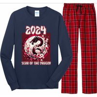 Dragon & Blossoms 2024 Year Of The Dragon Long Sleeve Pajama Set