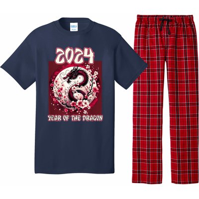 Dragon & Blossoms 2024 Year Of The Dragon Pajama Set