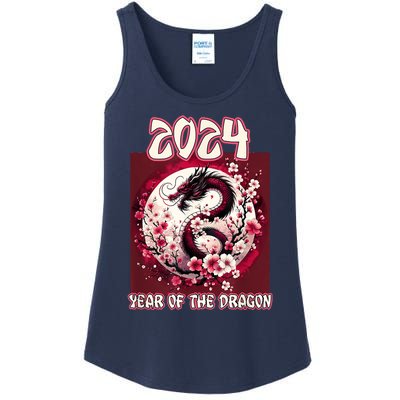 Dragon & Blossoms 2024 Year Of The Dragon Ladies Essential Tank