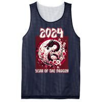 Dragon & Blossoms 2024 Year Of The Dragon Mesh Reversible Basketball Jersey Tank