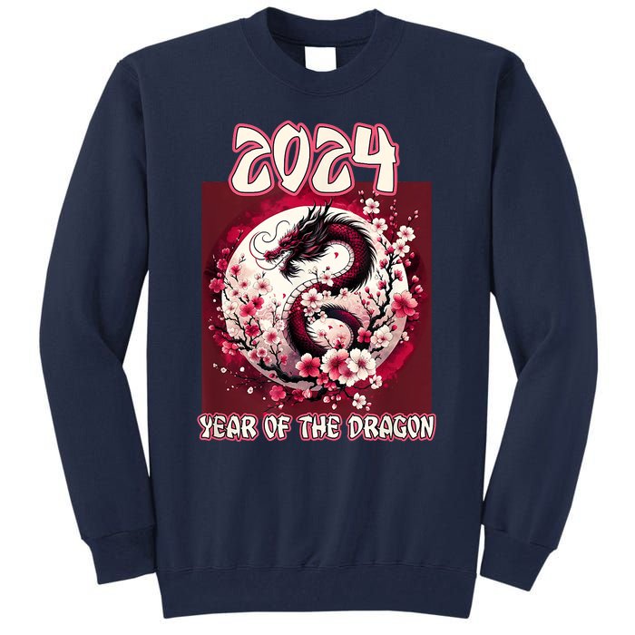 Dragon & Blossoms 2024 Year Of The Dragon Tall Sweatshirt