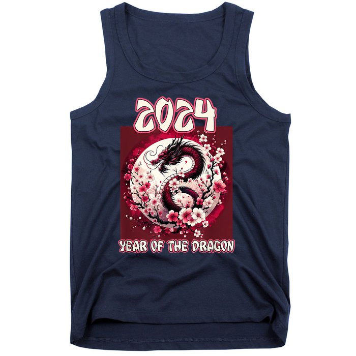 Dragon & Blossoms 2024 Year Of The Dragon Tank Top