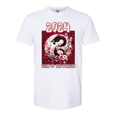 Dragon & Blossoms 2024 Year Of The Dragon Softstyle CVC T-Shirt