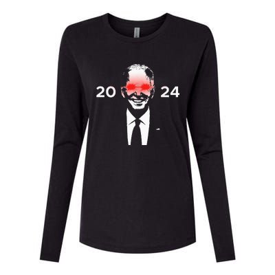 Dark Brandon 2024 Joe BidenS Campaign Womens Cotton Relaxed Long Sleeve T-Shirt