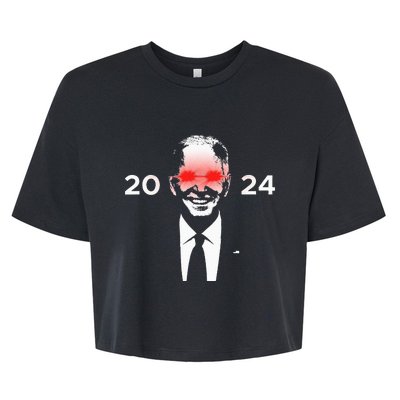 Dark Brandon 2024 Joe BidenS Campaign Bella+Canvas Jersey Crop Tee