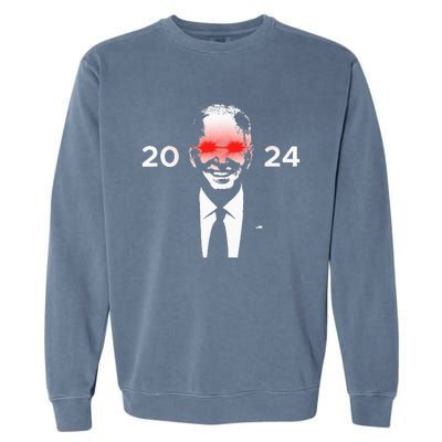 Dark Brandon 2024 Joe BidenS Campaign Garment-Dyed Sweatshirt