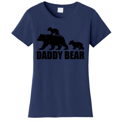 Daddy Bear 2 Cubs Daddy Bear Twin T Dad 2 T Women's T-Shirt