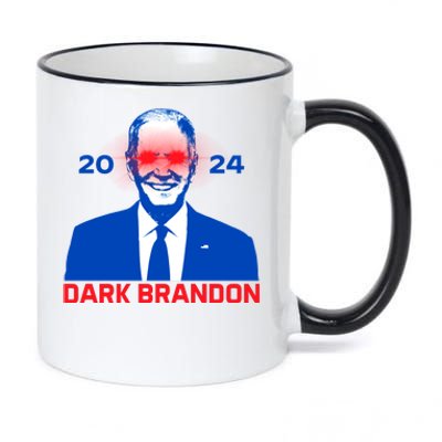 Dark Brandon 2024 Joe Biden Harris 2024 Election 11oz Black Color Changing Mug