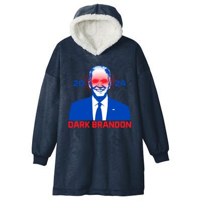 Dark Brandon 2024 Joe Biden Harris 2024 Election Hooded Wearable Blanket