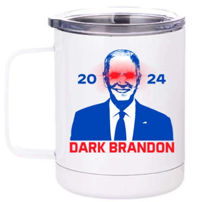 Dark Brandon 2024 Joe Biden Harris 2024 Election 12 oz Stainless Steel Tumbler Cup