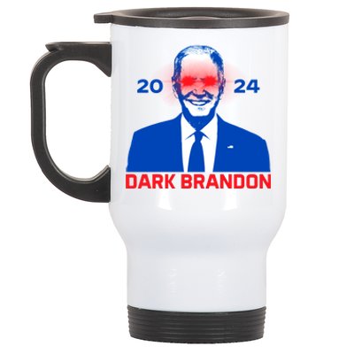 Dark Brandon 2024 Joe Biden Harris 2024 Election Stainless Steel Travel Mug