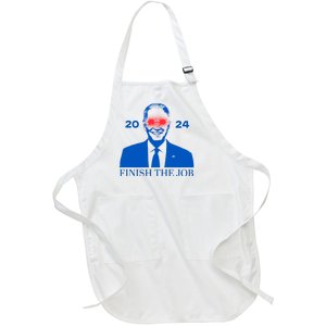 Dark Brandon 2024 Biden Harris 2024 Full-Length Apron With Pockets