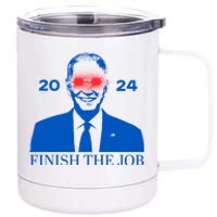 Dark Brandon 2024 Biden Harris 2024 12 oz Stainless Steel Tumbler Cup