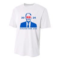 Dark Brandon 2024 Biden Harris 2024 Youth Performance Sprint T-Shirt