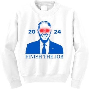 Dark Brandon 2024 Biden Harris 2024 Kids Sweatshirt