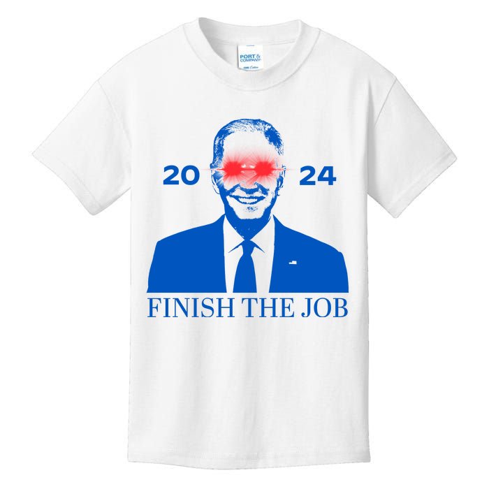 Dark Brandon 2024 Biden Harris 2024 Kids T-Shirt