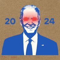 Dark Brandon 2024 Joe BidenS Campaign Cotton Canvas Backpack