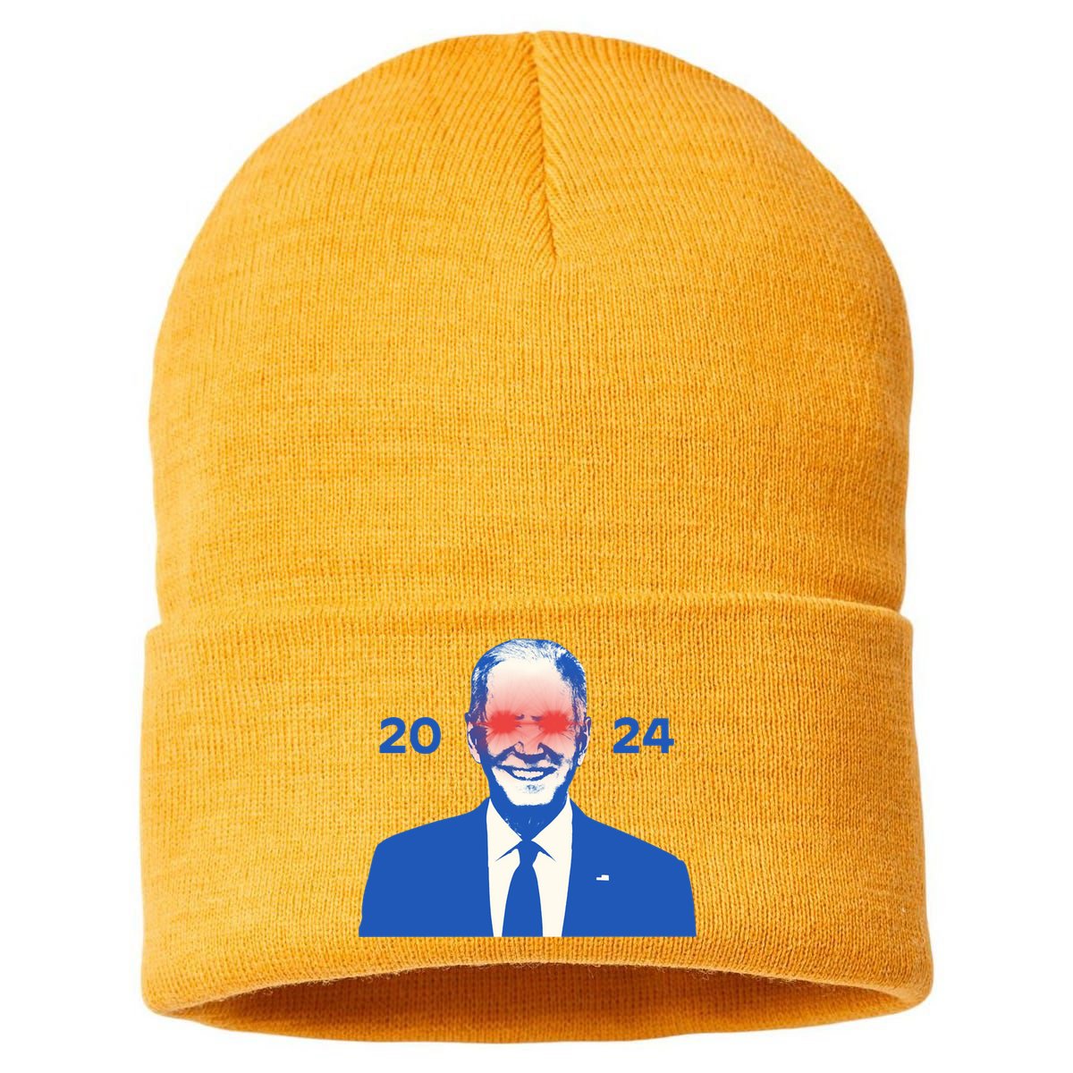 Dark Brandon 2024 Joe BidenS Campaign Sustainable Knit Beanie