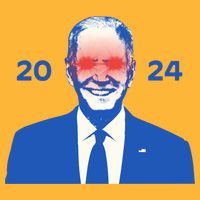 Dark Brandon 2024 Joe BidenS Campaign Sustainable Knit Beanie