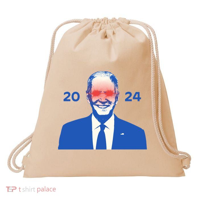 Dark Brandon 2024 Joe BidenS Campaign Drawstring Bag