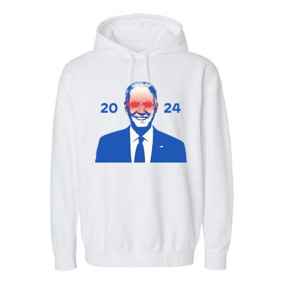 Dark Brandon 2024 Joe BidenS Campaign Garment-Dyed Fleece Hoodie