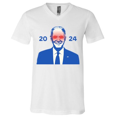 Dark Brandon 2024 Joe BidenS Campaign V-Neck T-Shirt