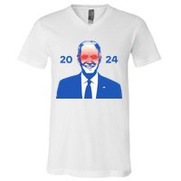 Dark Brandon 2024 Joe BidenS Campaign V-Neck T-Shirt