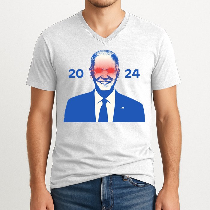 Dark Brandon 2024 Joe BidenS Campaign V-Neck T-Shirt