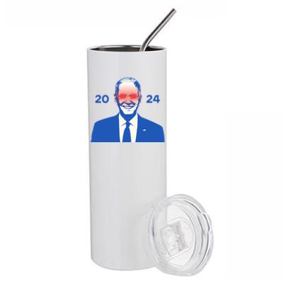 Dark Brandon 2024 Joe BidenS Campaign Stainless Steel Tumbler