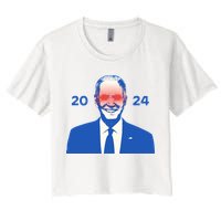Dark Brandon 2024 Joe BidenS Campaign Crop Top