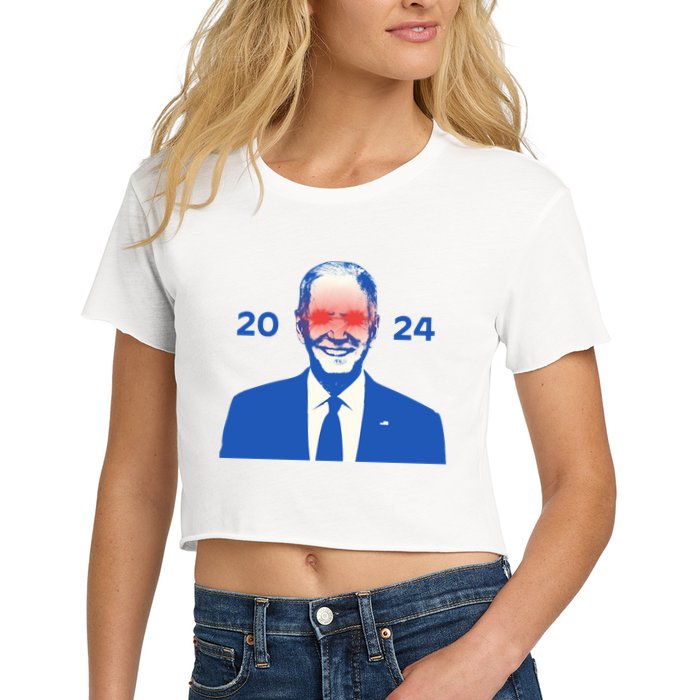 Dark Brandon 2024 Joe BidenS Campaign Crop Top