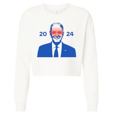 Dark Brandon 2024 Joe BidenS Campaign Cropped Pullover Crew