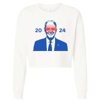 Dark Brandon 2024 Joe BidenS Campaign Cropped Pullover Crew
