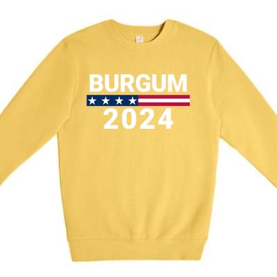 Doug Burgum 2024 Doug Burgum For Presidential Election 2024 Premium Crewneck Sweatshirt