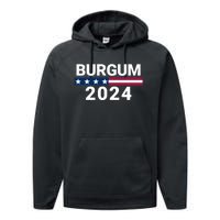 Doug Burgum 2024 Doug Burgum For Presidential Election 2024 Performance Fleece Hoodie