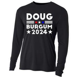 Doug Burgum 2024 Doug Burgum For Presidential Election 2024 Cooling Performance Long Sleeve Crew