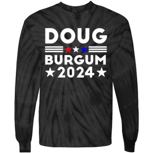 Doug Burgum 2024 Doug Burgum For Presidential Election 2024 Tie-Dye Long Sleeve Shirt