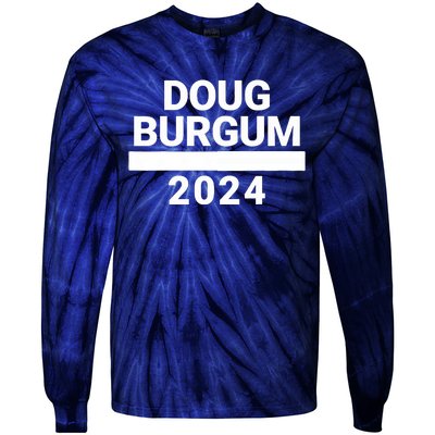 Doug Burgum 2024 Doug Burgum For Presidential Election 2024 Tie-Dye Long Sleeve Shirt