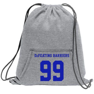 Deforest Buckner 2024 Colts Skills Camp Sweatshirt Cinch Pack Bag