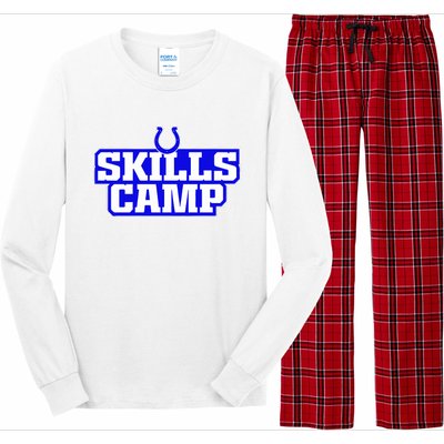 Deforest Buckner 2024 Colts Skills Camp Long Sleeve Pajama Set