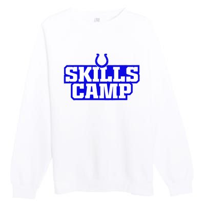 Deforest Buckner 2024 Colts Skills Camp Premium Crewneck Sweatshirt