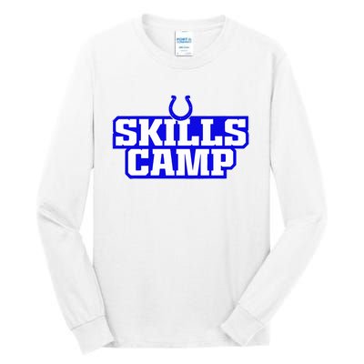 Deforest Buckner 2024 Colts Skills Camp Tall Long Sleeve T-Shirt