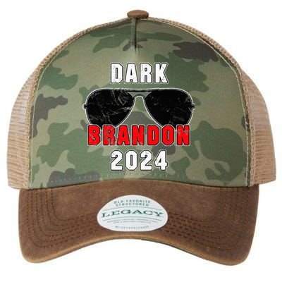 Dark Brandon 2024 CMon Man Vote Joe Pro Biden Legacy Tie Dye Trucker Hat