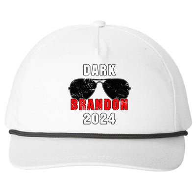 Dark Brandon 2024 CMon Man Vote Joe Pro Biden Snapback Five-Panel Rope Hat