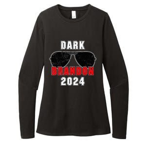 Dark Brandon 2024 CMon Man Vote Joe Pro Biden Womens CVC Long Sleeve Shirt