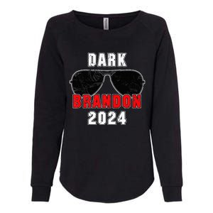 Dark Brandon 2024 CMon Man Vote Joe Pro Biden Womens California Wash Sweatshirt