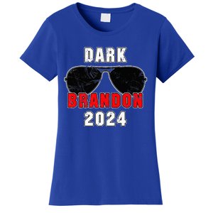 Dark Brandon 2024 CMon Man Vote Joe Pro Biden Women's T-Shirt