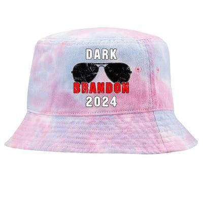 Dark Brandon 2024 CMon Man Vote Joe Pro Biden Tie-Dyed Bucket Hat