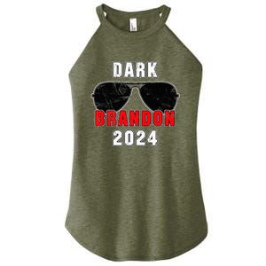 Dark Brandon 2024 CMon Man Vote Joe Pro Biden Women's Perfect Tri Rocker Tank