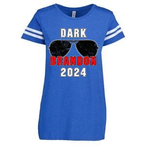 Dark Brandon 2024 CMon Man Vote Joe Pro Biden Enza Ladies Jersey Football T-Shirt